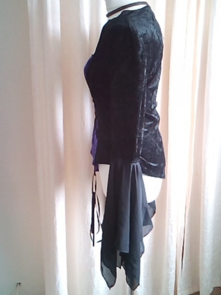 Gothic, Vampire, Hexen Bluse