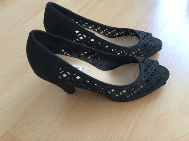 Peeptoes mit gepolsterter Sohle