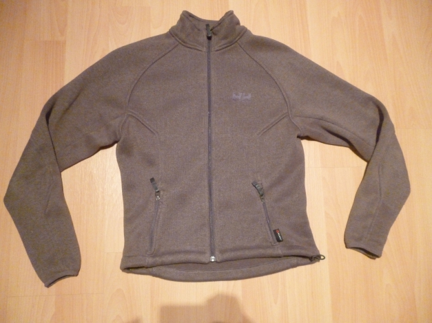Helly Hansen Fleecejacke Gr.S braungrau/stein