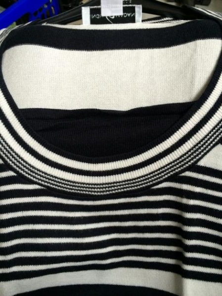 Ringelpullover dunkelblau sexy