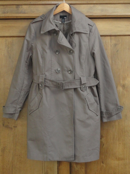 H&M ~* Toller Trenchcoat ~* Mantel ~* Gr. 46 ~* khaki*braun ~* TOP Zustand ~*