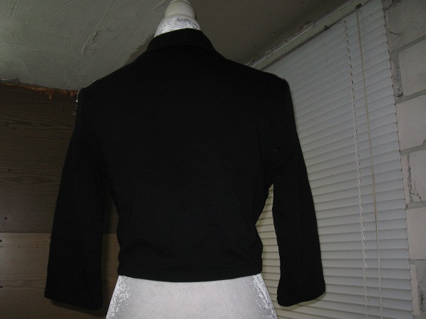 *** Tolle Kurze Jacke ~ Sweatjacke ~ Perlen ~ Pailletten ***