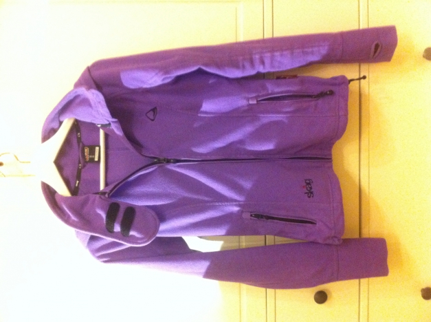 skag Fleecejacke lila