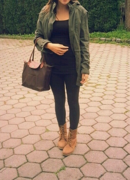 Review Jacke Parka M khaki grün