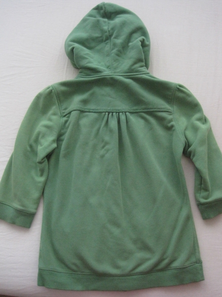 Grüner Hoodie von s.Oliver in Größe M mit 3/4 Ärmel