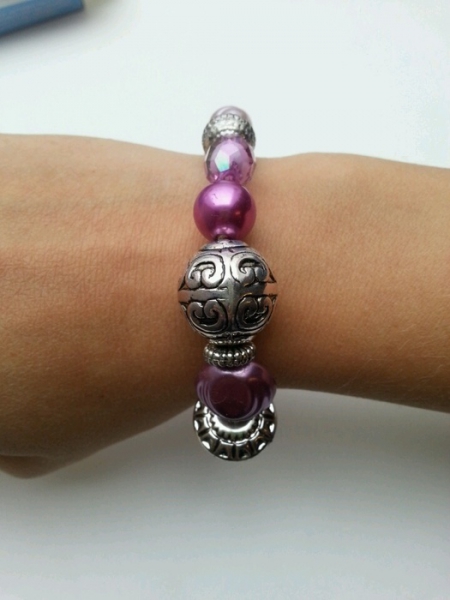 Armband Perlen Hippie-Style als Geschenk