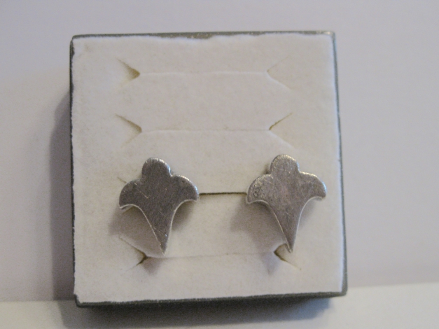 Ohrstecker Ohrringe Silber 925 Matt glänzend