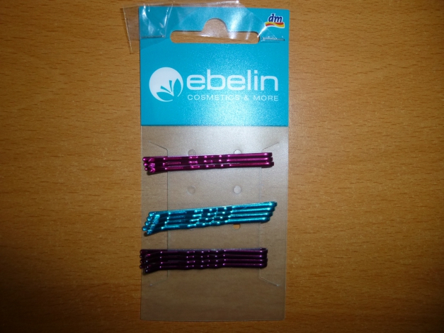 Haarklammern Ebelin DM Klemmen Spangen Pink Türkis Neu 11 Stück