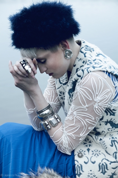 Weste mit Einhörnern