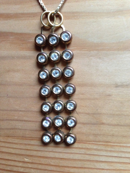 Goldkette: Strasstein-Glanzdesign in zeitloser Eleganz!