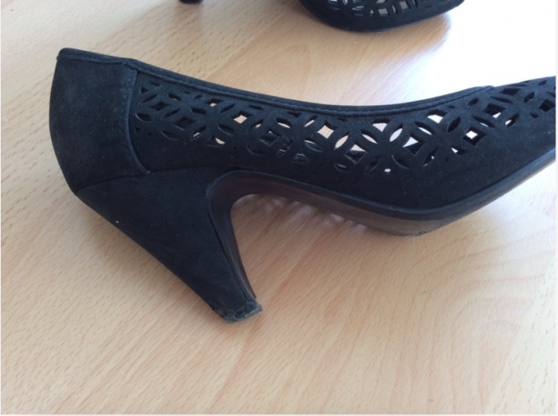 Peeptoes mit gepolsterter Sohle