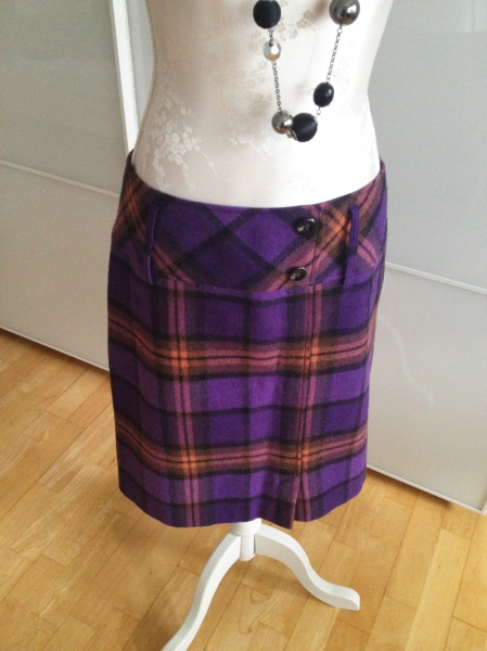 Kuschliger Stiefel-Rock, Wollrock