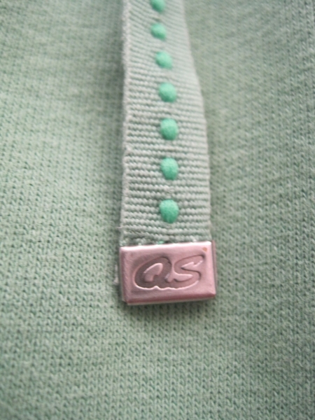 Grüner Hoodie von s.Oliver in Größe M mit 3/4 Ärmel