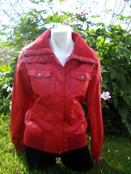 Jacke Kunstleder