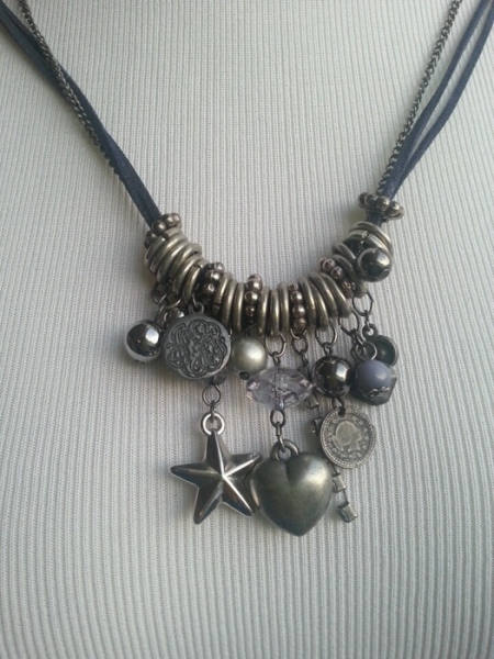 Halskette vintage hippie style Kette 