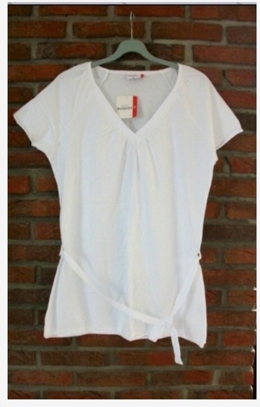 Long Shirt Tunika weiß Größe XXL ungetragen