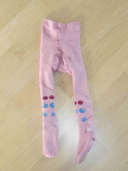 Dicke Strumpfhose mit Kätzchen Gr.74/80