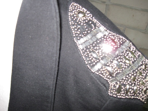 *** Tolle Kurze Jacke ~ Sweatjacke ~ Perlen ~ Pailletten ***