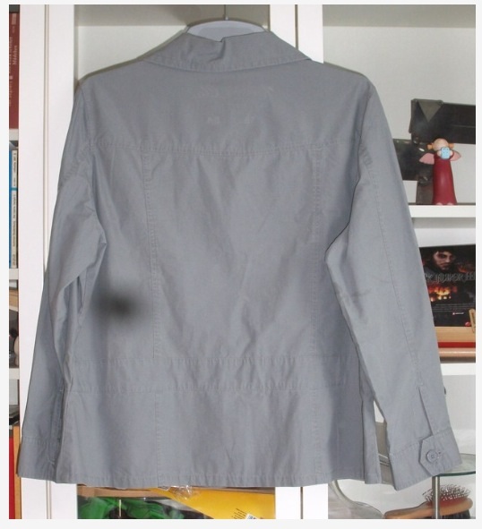 Ernstings Family Benotti Jacke Blazer grau Gr. XXL, ca. 46, TOP!