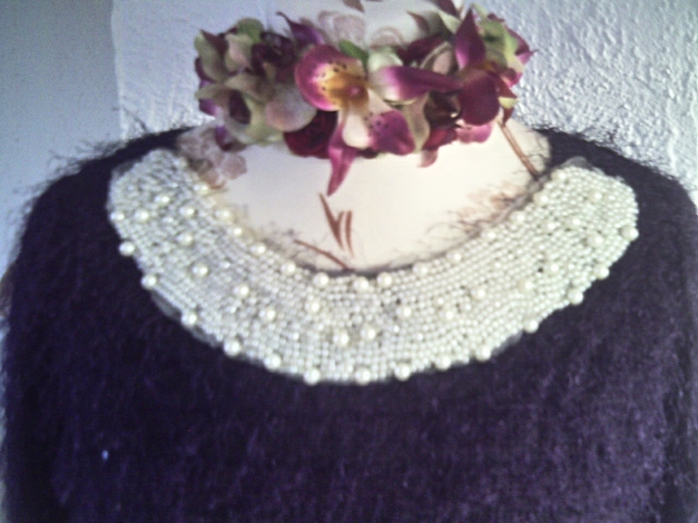 Yumi Perlen Fransen Pailletten neu 38/40