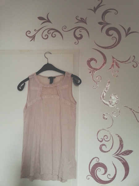 rosanes spitzen Top von H&m