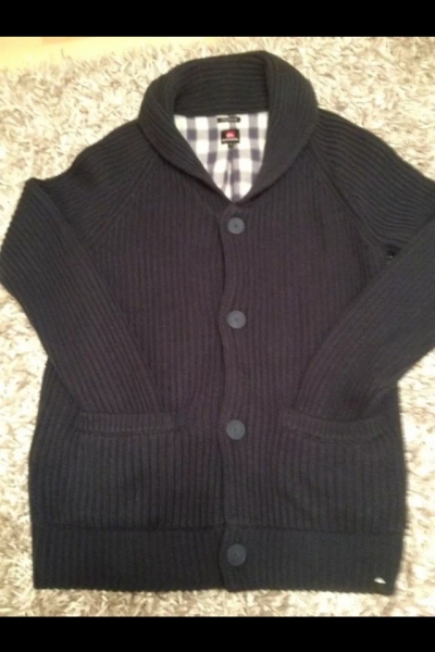 QuickSilver Herrencardigan NEU Gr. L in blau