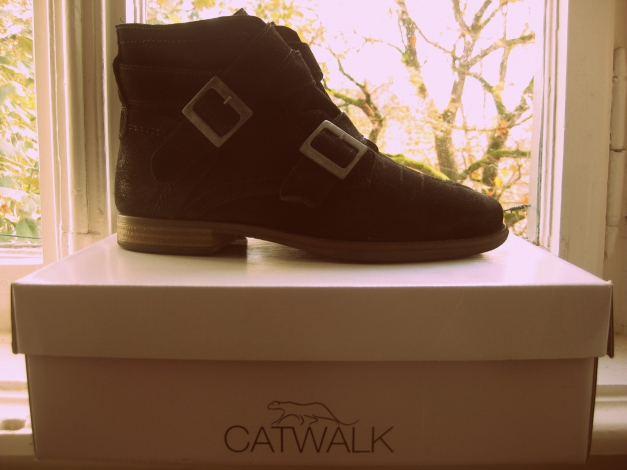 Boots aus echtem Wildleder