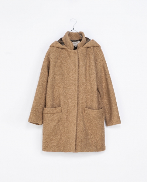 Vintage Winter Wolle Mantel 