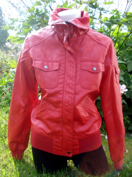 Jacke Kunstleder