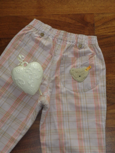 Steiff ~* tolle Hose ~* gr. 98 ~* leicht gefüttert ~* fesches Karo ~*