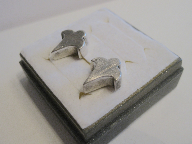 Ohrstecker Ohrringe Silber 925 Matt glänzend