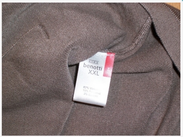 Weste Strickweste braun Gr. XXL ungetragen top! KEINE TAUSCHANFRAGEN bitte!