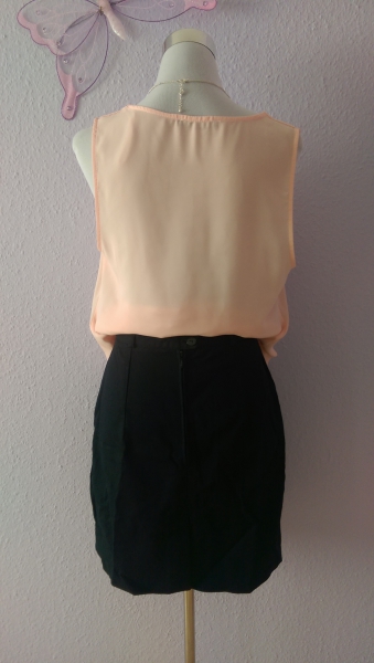 Kurzer blauer Rock Gr. 36