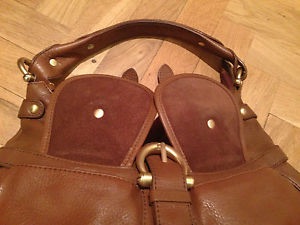 Original Saddle Bag Tasche von Coccinelle in cognac