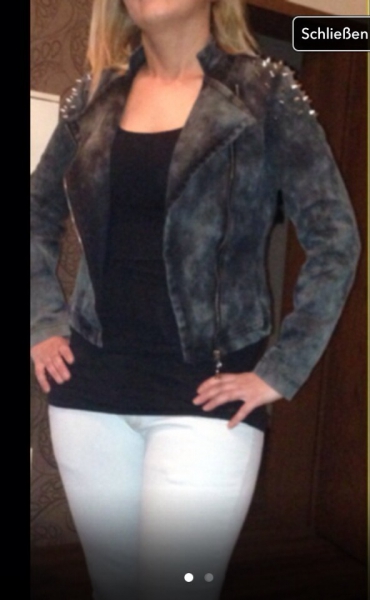 Blogger jeans jacke