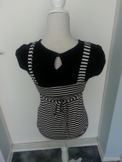 süßes Shirt, gestreift