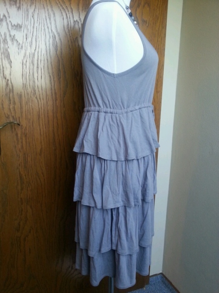 Esprit Kleid Tunika Grau Gr.M Lagenlook