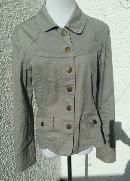 Übergangsjacke Gr.40 khaki/beige Orsay military