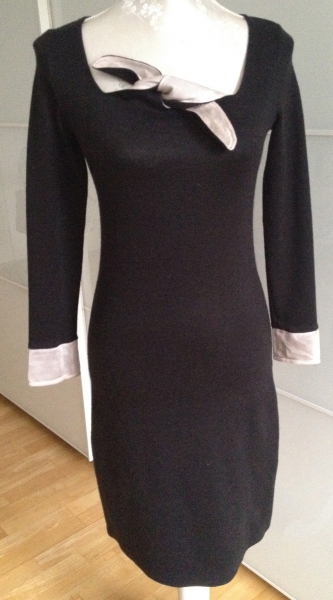 Sexy, schick und trotzdem warm, Wollkleid UNIKAT