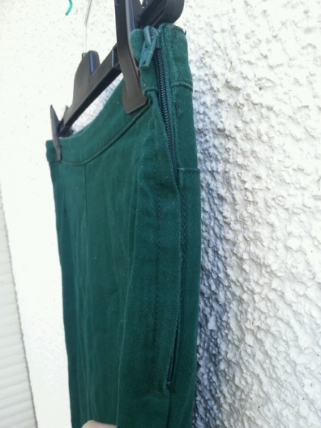 H&M Skinny Hose/Jeans in tannengrün Gr.38