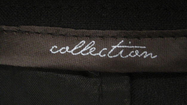 Businesshose, Anzugshose - Esprit Collesction, dunkelbraun bis schwarz, Größe 40 NEU