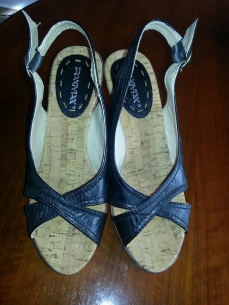 Sandaletten, Keilabsatz