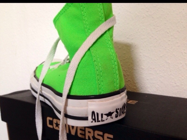 Grüne Converse Gr. 36