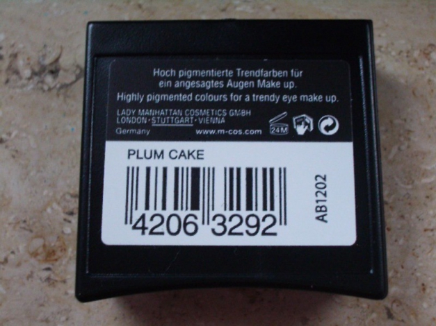  manhattan  PLUM CAKE   LE Lidschatten  Eye Shadow     Knalliges Lila   Neu!