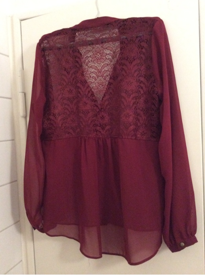 Weinrote Bluse Primark