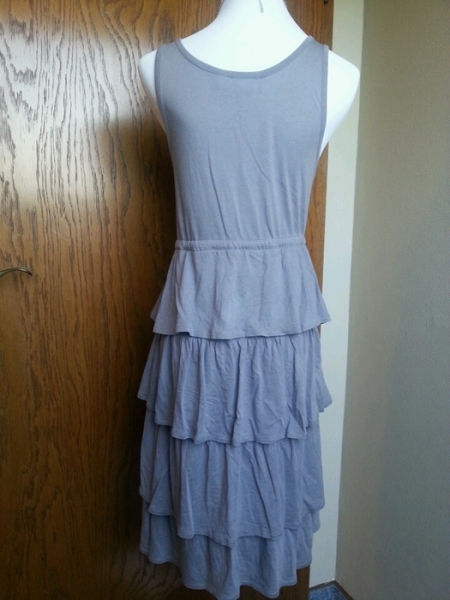 Esprit Kleid Tunika Grau Gr.M Lagenlook