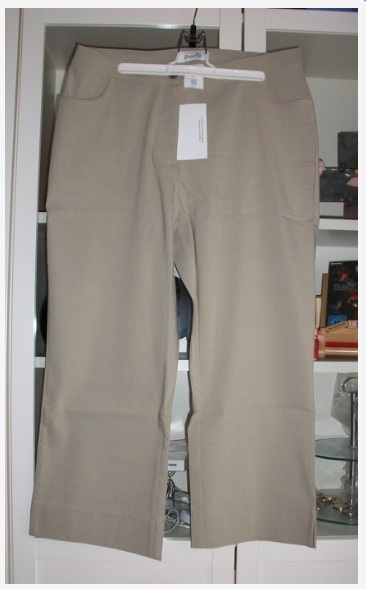 Happy Size Stretch Hose 3/4 7/8 beige nude, Gr. 44, ungetragen, top!