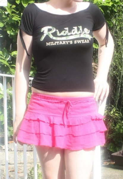 T-Shirt Military Look, Gr. S / 36