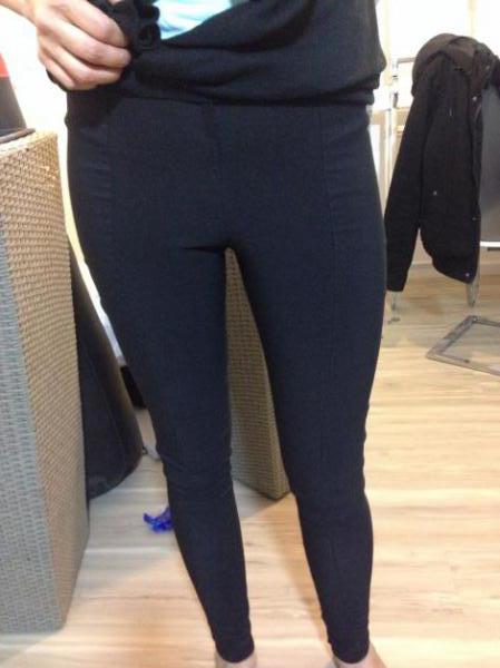 h&m treggings schwarz 