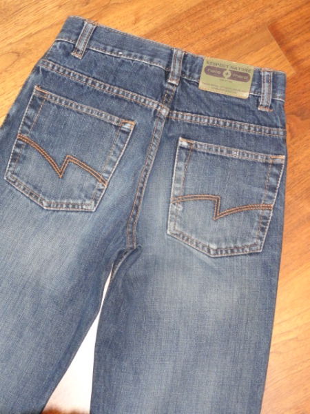 Bio cotton Jeans ~* Gr. 140 ~* Bund regulierbar ~*